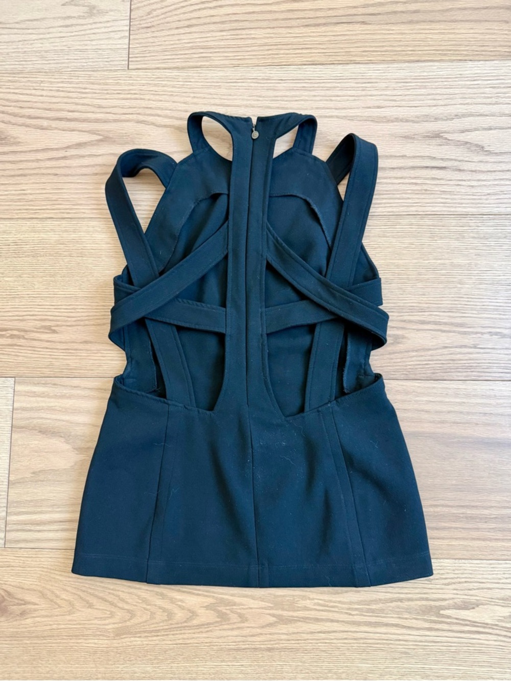 Just Cavalli Black Strappy Back Top
